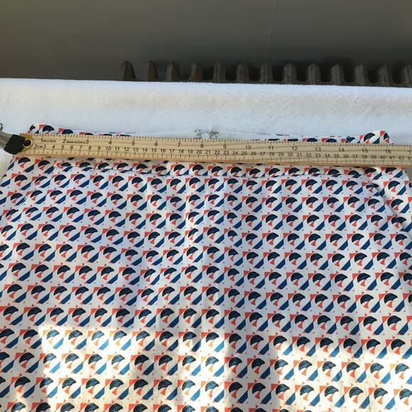 Ann Taylor size 6 Madison midi skirt stretchy geometric pattern - Picture 5 of 6